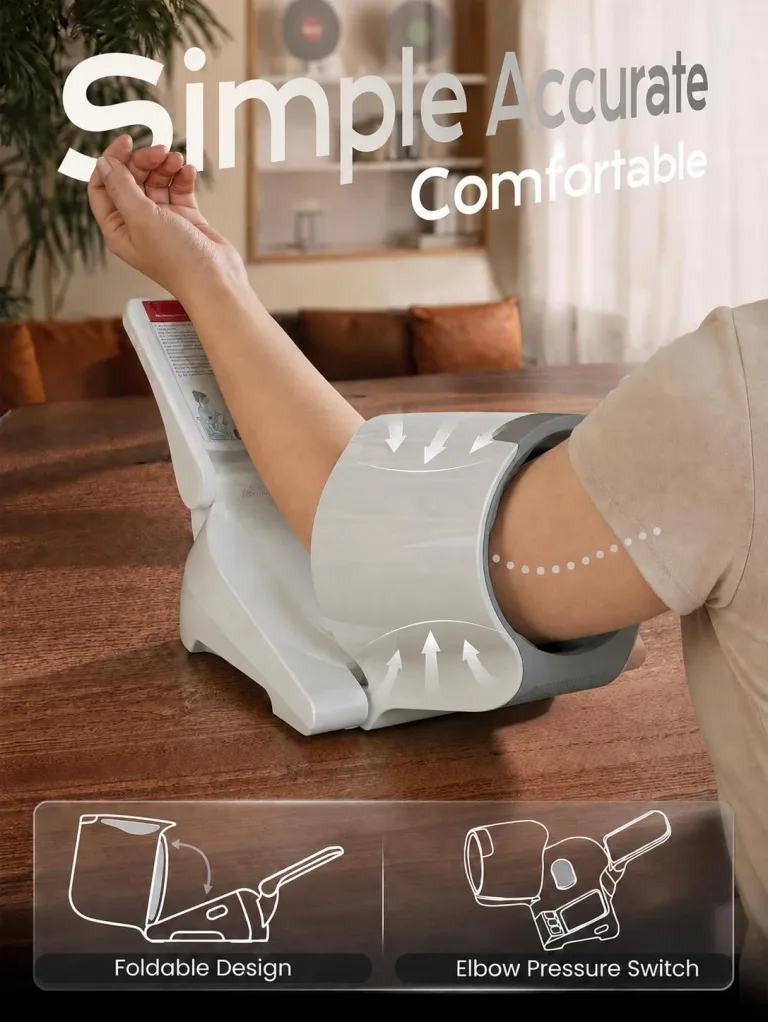 CAVN Blood Pressure Monitor, No-Wrap Barrel-Type Arm Cuff for Home Use, photo 3