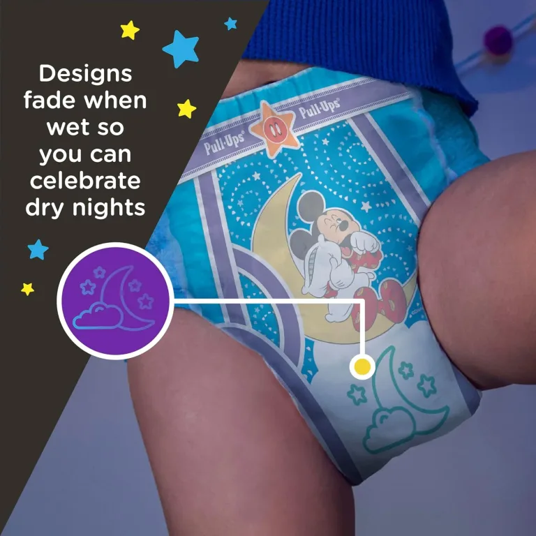 Pull-Ups Boys' Night-Time Potty Training Pants, Size 2T-3T Overnight Training Underwear (16-34 lbs), 68 Ct, photo 10