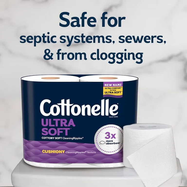 Cottonelle Ultra Soft Toilet Paper, 32 Family Mega Rolls=144 Regular Rolls, photo 5