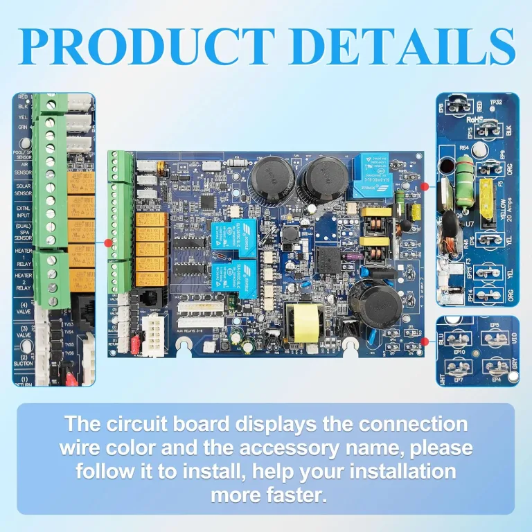 GLX-PCB-PRO Main PCB Board Replacement for Hayward Goldline ProLogic Unit, photo 4