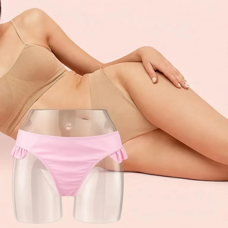 Briwooody 2 Pcs Underwear Display Mannequin, Female Hips Mannequin Torso Clear Plastic Lower Body Mannequins, Underpants Stand Hip Form for Underwear Panty Display Retail Store and Window Presentation, photo 5