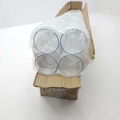 Tube ends close-up