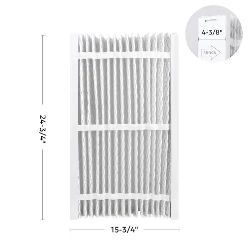 EXPXXFIL0016 MERV 13 16 x 25 x 5 Air Filter Media Compatible with Bryant/Carrier EZ-FLEX EXPXXFIL0016, 2 Pack, photo 2