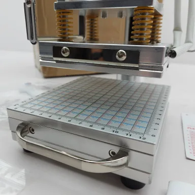 Machine and plate detail