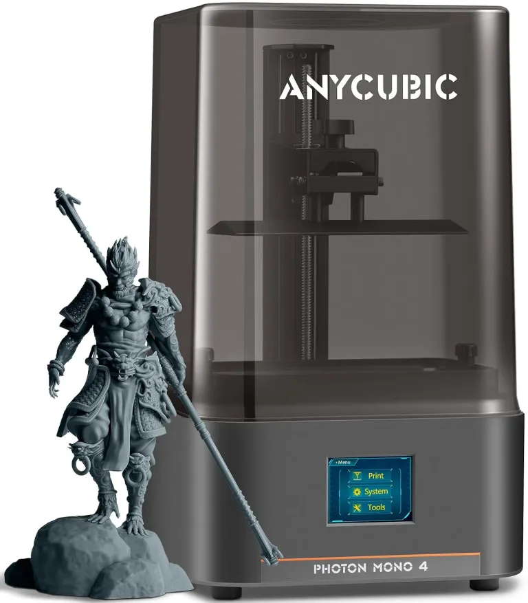 ANYCUBIC Photon Mono 4, Resin 3D Printer with 7'' 10K Mono LCD Screen, photo 1