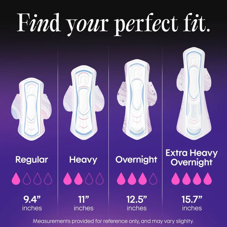 Kotex Ultra Thin Overnight Pads with Wings, Extra Heavy Absorbency, 102 Count (3 Packs of 34) (Packaging May Vary), photo 3