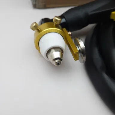 Torch tip close-up