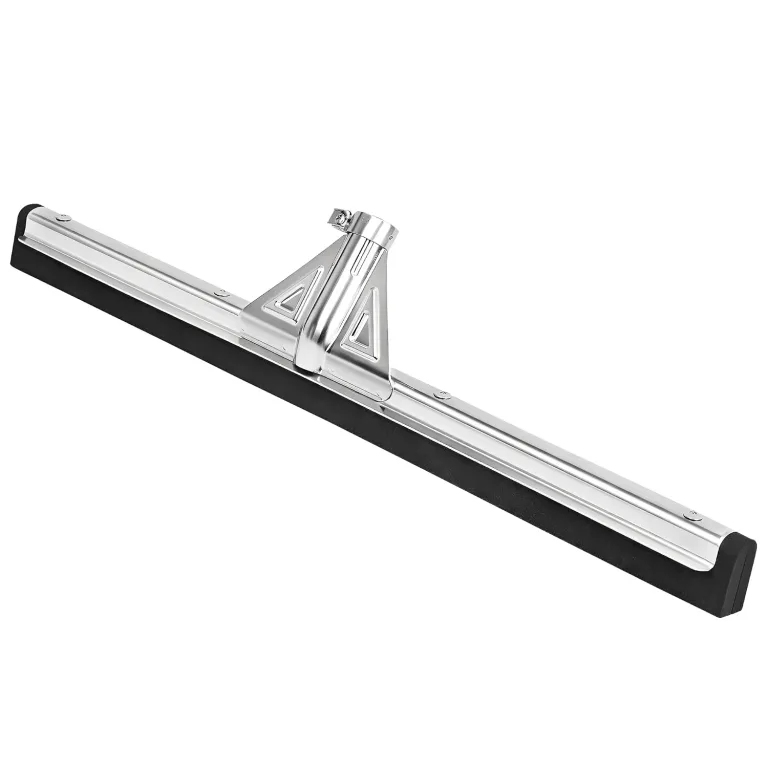 DSV Standard Heavy-Duty Floor Squeegee 22’’, Double Foam Rubber Blade Garage Squeegee, Taper Pole Connection - Handle Sold Separately for Tiles, Concrete and Asphalt, photo 1