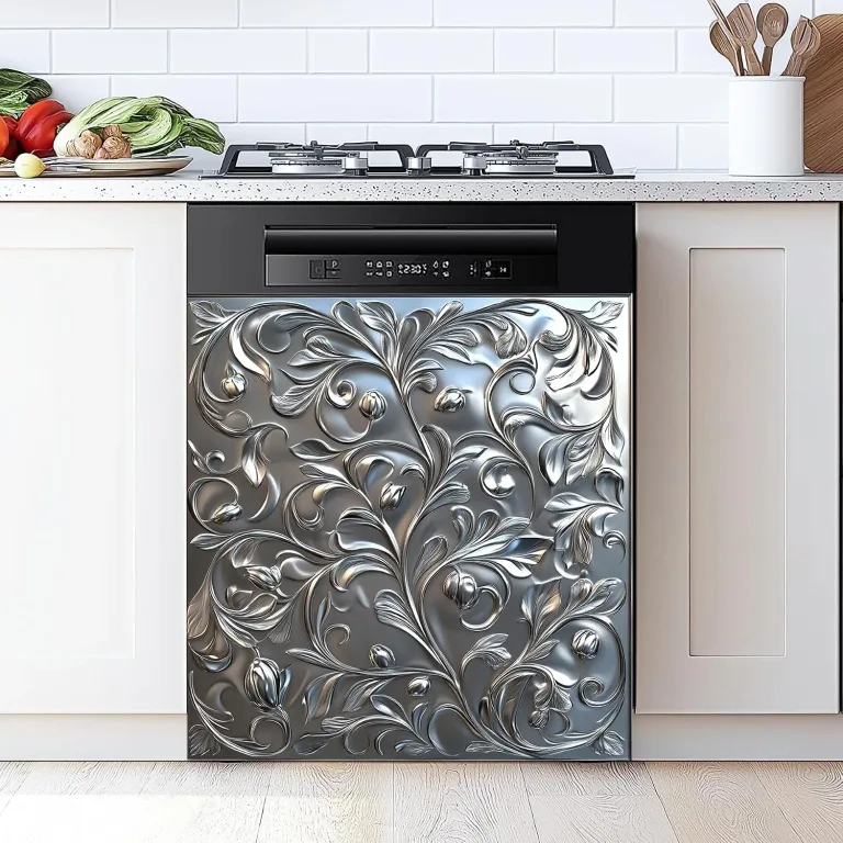 Dishwasher Magnet Sticker Cover: Panel Decal Decorative for Kitchen Decoration, 23"x26" Home Appliances Decor Stickers Panel Decor, photo 2