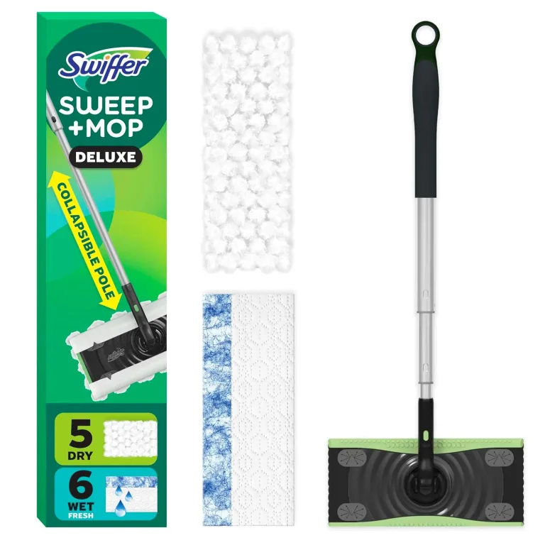 Swiffer Mop & Go Deluxe 2-in-1 Multi-Surface Kit for Floor Cleaning, photo 1
