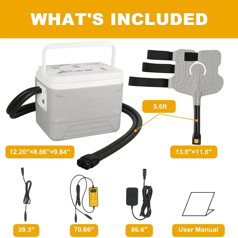 Ice Machine for Knee After Surgery | Cold Water Therapy with Auto On & Off, photo 5