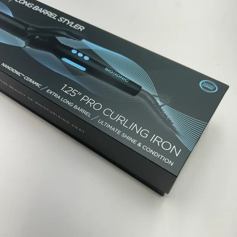 Bio Ionic Long Barrel Styler, 1.25 inch Extended Curling Iron with Moisture Heat Technology & NanoIonic MX, Versatile Curling Wand with Longer Barrel for Medium Sized Defined Curls, photo 7