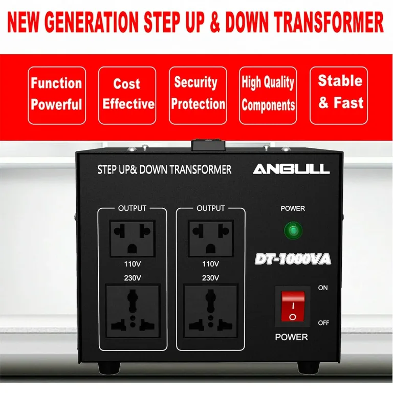 Voltage Converter 1000 Watt Voltage Transformer(110V to 230V,230V to 110V), photo 4