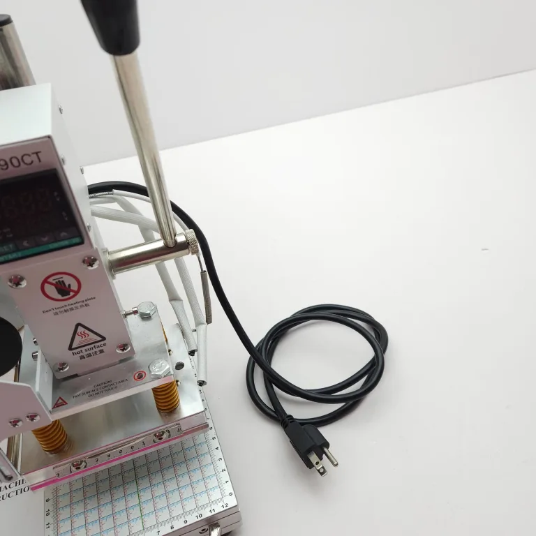 FASTTOBUY 110V Hot Foil Stamping Machine 10x13cm with T-Slot,Movable Table, photo 3