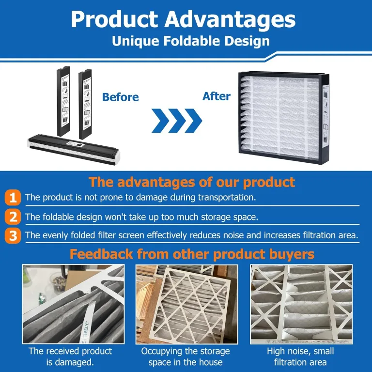2-Pack MERV 13 Air Filters, 20x20x4, photo 5