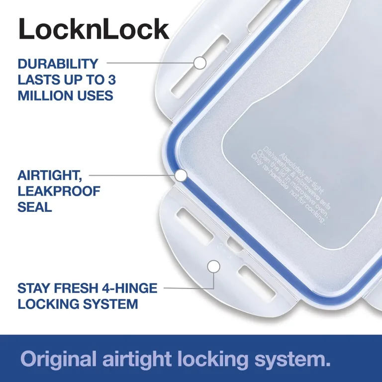 Lock & Lock Storage Bins Food Storage Container with Flip-top lids (Large), photo 3