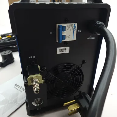 Rear panel close-up