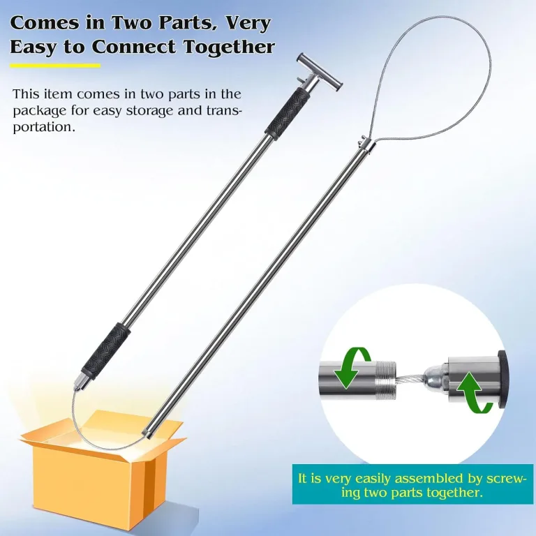 Dog Catcher Pole 61 Inches, Animal Catch Pole Heavy Duty, photo 3