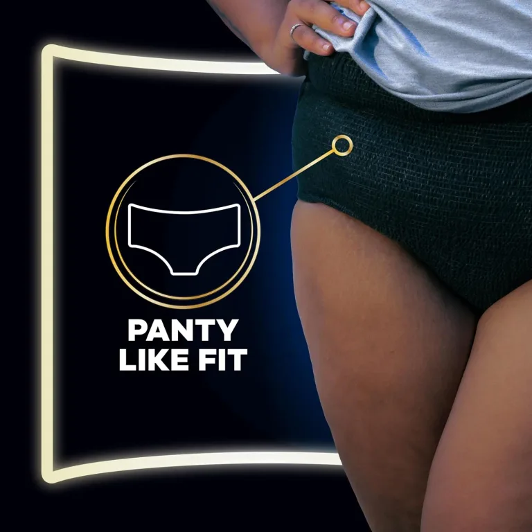 Always ZZZ Overnight Disposable Period Underwear for Women Extra Large/2LX, 360° Coverage for Worry-Free Nights, 14 Count (2 Packs of 7), photo 5