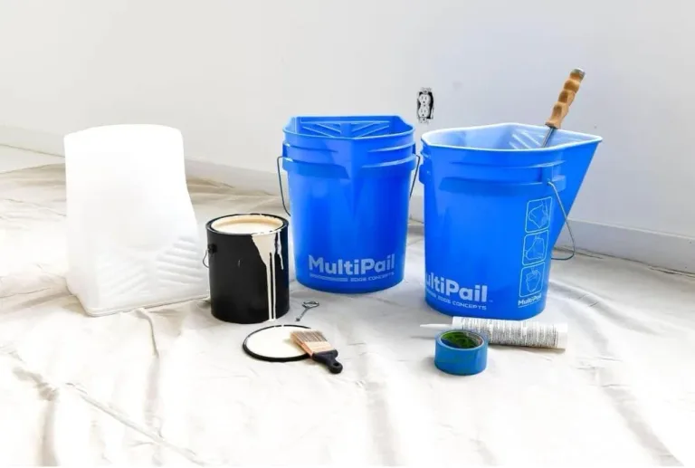 5-Gallon Multi-Use Bucket with Paint Tray, Dustpan Edge and Spout, photo 5