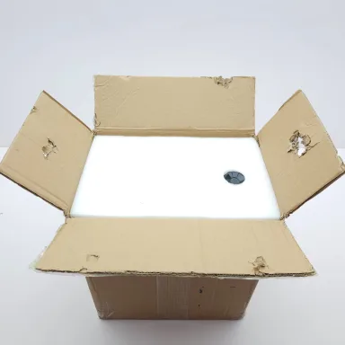 Shipping carton interior