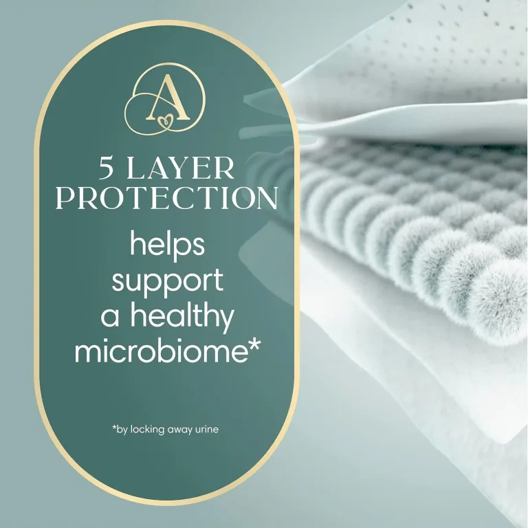 Pampers Amore, Size 1 (8-14 lbs), 198 Count, Our Best Diaper – Hypoallergenic & Fragrance Free, Up to 100% Leakproof, Soft as Cashmere, photo 5