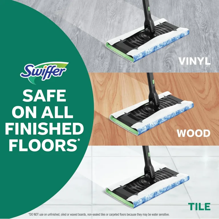 Swiffer Mop & Go Deluxe 2-in-1 Multi-Surface Kit for Floor Cleaning, photo 4