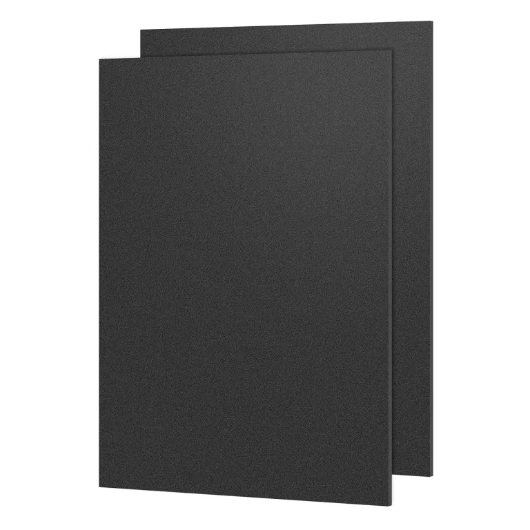 KAITELA Black ABS Plastic Sheet 18" x 24" x 1/8" Thick (3mm), Pack of 2, photo 1