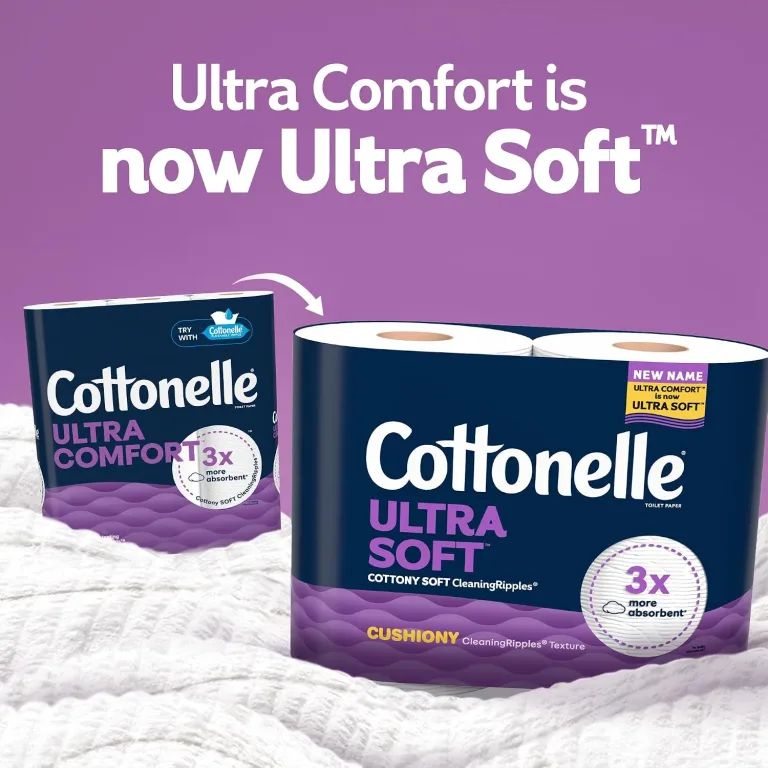 Cottonelle Ultra Soft Toilet Paper, 32 Family Mega Rolls=144 Regular Rolls, photo 2