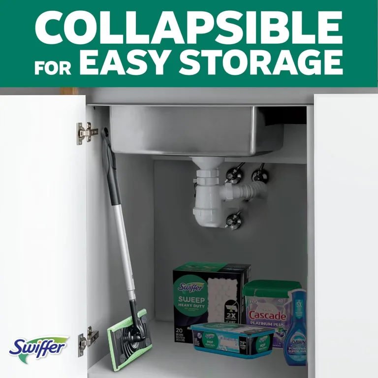 Swiffer Mop & Go Deluxe 2-in-1 Multi-Surface Kit for Floor Cleaning, photo 5