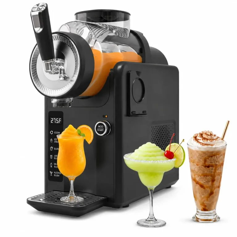 SYINTAO Slushie Machine for Home, No Ice Needed, Soft Serve Ice Cream Maker, photo 1