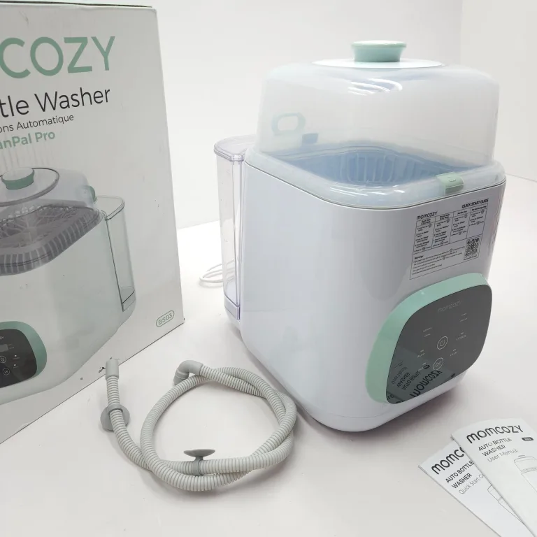 Momcozy KleanPal Pro All-in-One Bottle Washer, Sterilizer & Dryer - White, photo 3