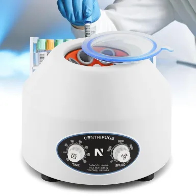 NEWTRY Mini Centrifuge Machine, Electric Lab Desktop Benchtop Centrifuges
