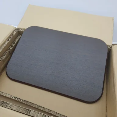 Walnut tabletop in box
