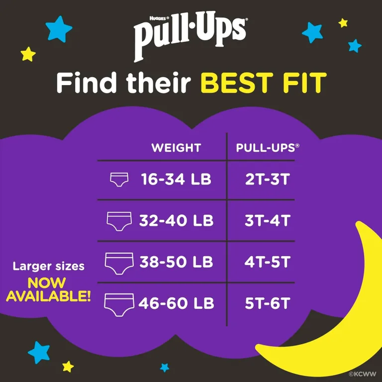 Pull-Ups Boys' Night-Time Potty Training Pants, Size 2T-3T Overnight Training Underwear (16-34 lbs), 68 Ct, photo 7
