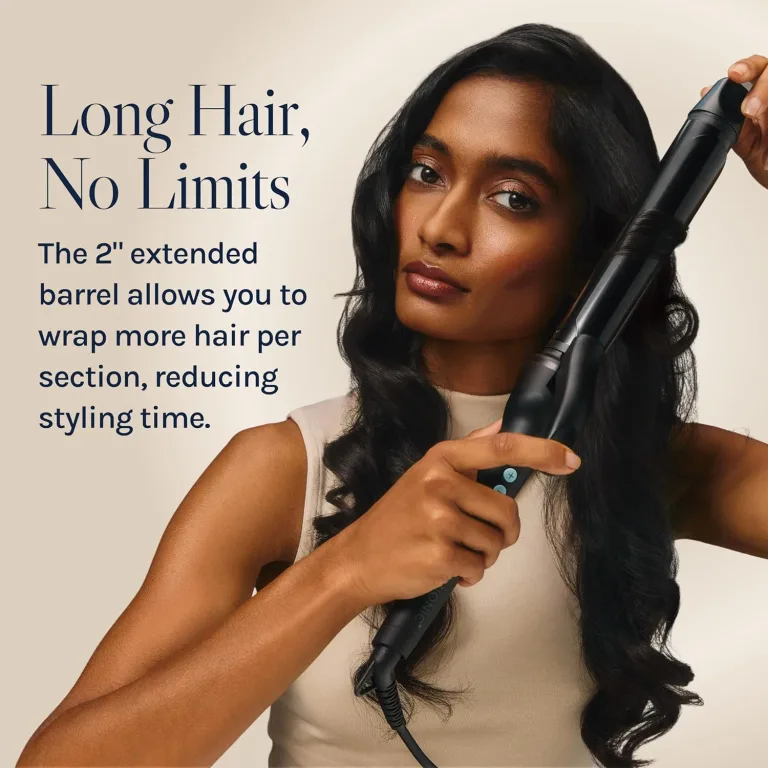 Bio Ionic Long Barrel Styler, 1.25 inch Extended Curling Iron with Moisture Heat Technology & NanoIonic MX, Versatile Curling Wand with Longer Barrel for Medium Sized Defined Curls, photo 11