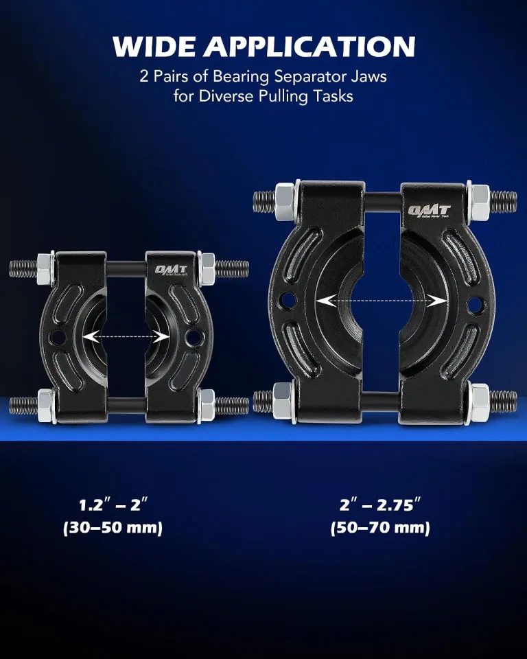 OMT 38pc Wheel Bearing Press Kit, 2-in-1 Bearing Puller Tool Set, photo 4