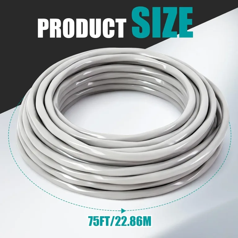 Copkim 75Ft 4-4-4-6 SER Aluminum Service Entrance Cable 600V - UL Listed Electrical Wire for Above Ground Sub Panel Feeder, 4 AWG 3 Conductor with 6 AWG Neutral - Residential/Commercial Panel, photo 2