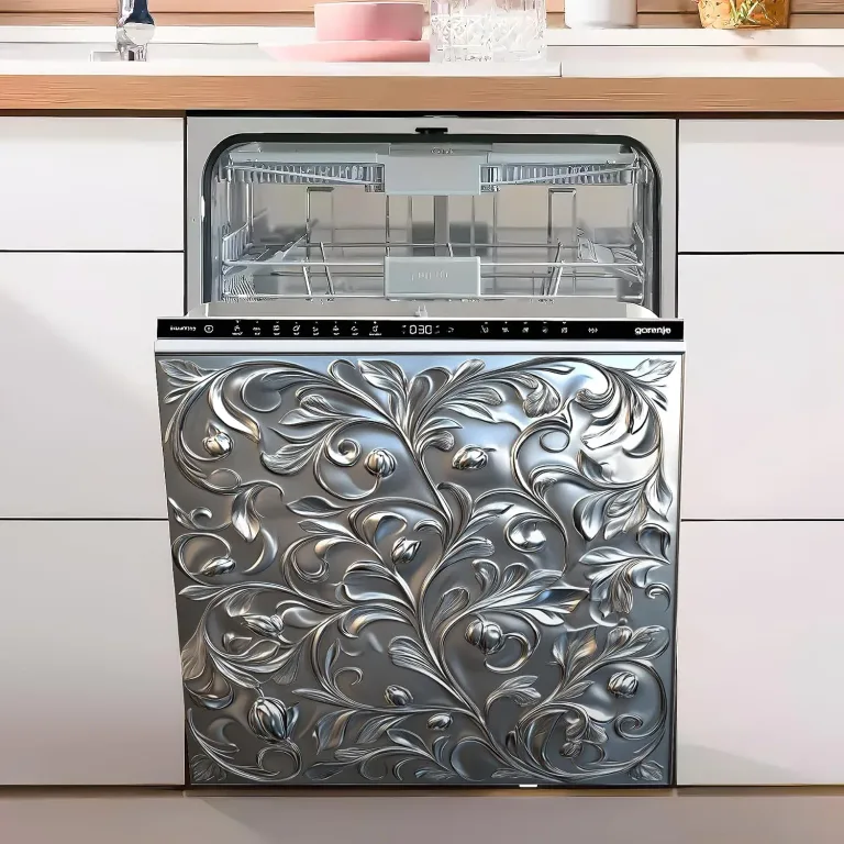Dishwasher Magnet Sticker Cover: Panel Decal Decorative for Kitchen Decoration, 23"x26" Home Appliances Decor Stickers Panel Decor, photo 3