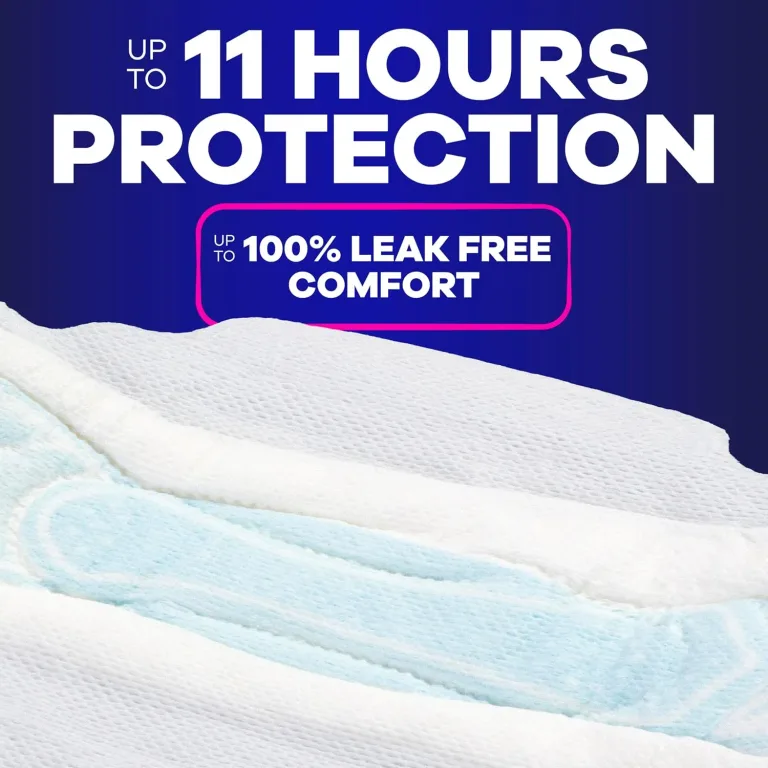 Always Maxi Overnight Pads with Wings, Size 5, Extra Heavy Overnight, Unscented, 72 Count, photo 4