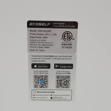 Label specs