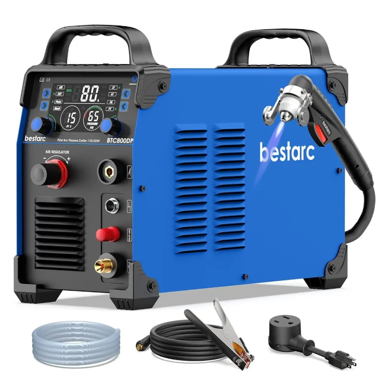 Bestarc Plasma Cutter Machine, 80Amps HF Pilot Arc, 110/220V, Air Sensor 80A Pilot Arc, photo 1